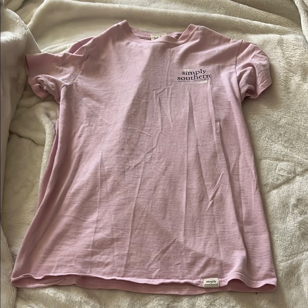 Simply Southern Pink Short Sleeve Tee